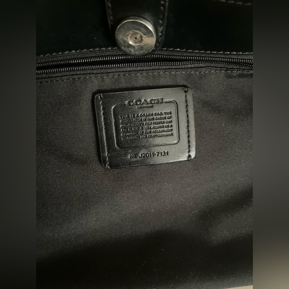 Coach city tote Leopard-Print Tote - Picture 7 of 10